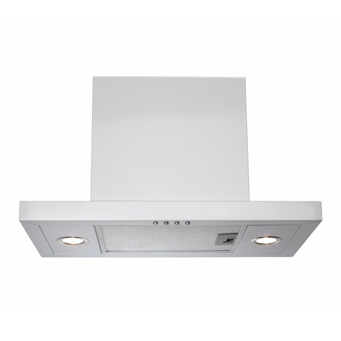 White Integrated Rangehood 600mm